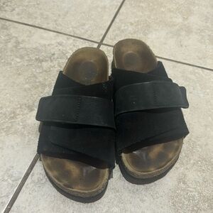 Black Kyoto Birkenstocks